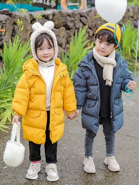 children's medium long jacket 2020 new men's and south korean version thickened white duck down winter for women's coat baby, Blue;gray
children's medium long jacket 2020 new men's and south korean version thickened white duck down winter for women's coat baby, Blue;gray
