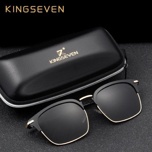sunglasses kingseven design men polarized square fashion male eyewear aviation aluminum legs 100% uv protection n7902, White;black
sunglasses kingseven design men polarized square fashion male eyewear aviation aluminum legs 100% uv protection n7902, White;black
