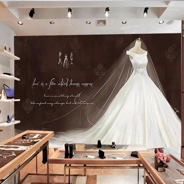 wallpapers dropship custom po wallpaper retro handmade beautiful mural wedding dress shop back wall mall corridor wallpaper1
wallpapers dropship custom po wallpaper retro handmade beautiful mural wedding dress shop back wall mall corridor wallpaper1