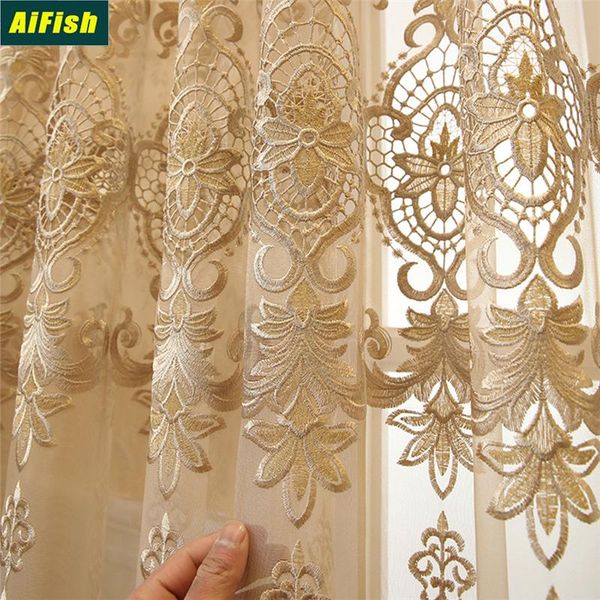 european royal luxury beige geometry embroidered tulle curtains bedroom window curtains living room elegant drapes home decor 35
european royal luxury beige geometry embroidered tulle curtains bedroom window curtains living room elegant drapes home decor 35