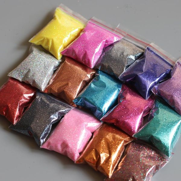 nail glitter 10g holographic powder shiny sugar dust for art decorations 15 colors, Silver;gold
nail glitter 10g holographic powder shiny sugar dust for art decorations 15 colors, Silver;gold