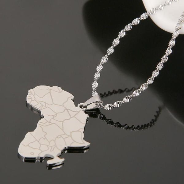 stainless steel silver color african map pendant necklace fashion map of africa jewelry
stainless steel silver color african map pendant necklace fashion map of africa jewelry