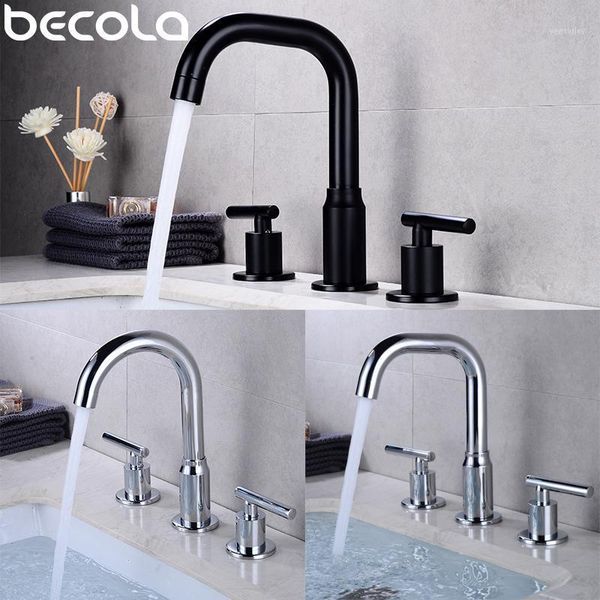 bathroom sink faucets basin faucet deck mounted double handle mablack mixer cold shower room 3 hole tub tap1
bathroom sink faucets basin faucet deck mounted double handle mablack mixer cold shower room 3 hole tub tap1