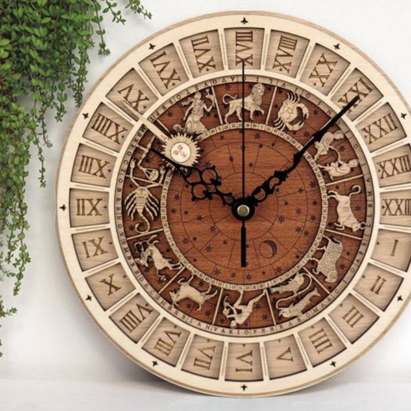 12 constellations venice astronomical wall clock creative wooden clock living room wall quartz home decoration1
12 constellations venice astronomical wall clock creative wooden clock living room wall quartz home decoration1