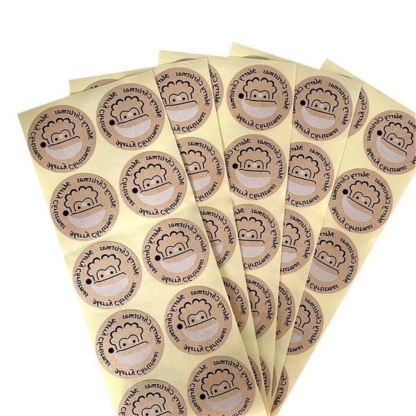kawaii merry claus santa round 100pcs/lot christmas diy multifunction kraft handmade stationery sticker lable for gifts
kawaii merry claus santa round 100pcs/lot christmas diy multifunction kraft handmade stationery sticker lable for gifts