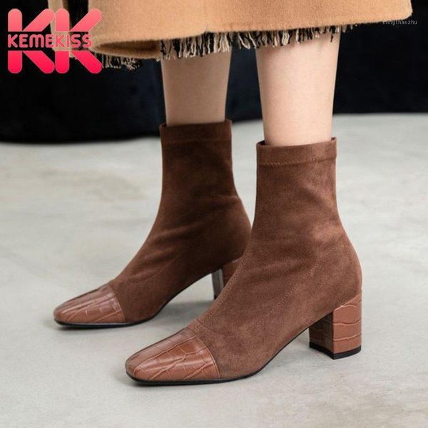 boots kemekiss women ankle fashion thick high heel winter shoes woman stretch boot casual daily office lady footwear size 31-431, Black
boots kemekiss women ankle fashion thick high heel winter shoes woman stretch boot casual daily office lady footwear size 31-431, Black