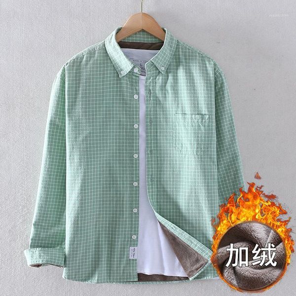 outdoor shirts autumn winter frosted fine plaid plush long sleeve shirt men's outdoors camping skiing warm casual coat clothing1, Gray;blue
outdoor shirts autumn winter frosted fine plaid plush long sleeve shirt men's outdoors camping skiing warm casual coat clothing1, Gray;blue