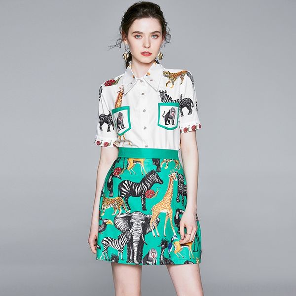 2020 новых женщин лета коротких юбок skirtshirt skirtsuit стиль цвета блок отворот распечатанную короткий рукав рубашка юбка набор cviib, Gray
2020 новых женщин лета коротких юбок skirtshirt skirtsuit стиль цвета блок отворот распечатанную короткий рукав рубашка юбка набор cviib, Gray