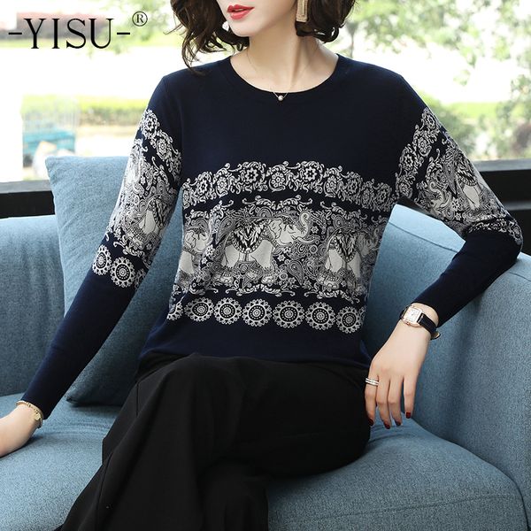 yisu spring autumn knitted sweaters women long sleeves o neck elephant printed sweater womens pullovers loose female sweaters lj201113, White;black
yisu spring autumn knitted sweaters women long sleeves o neck elephant printed sweater womens pullovers loose female sweaters lj201113, White;black