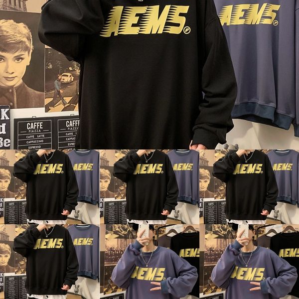 ckwov shirt autumn new style men's couple long neck loose casual sleeve bottomed 2020 trend sweater sweater round boyszn9qb, Black
ckwov shirt autumn new style men's couple long neck loose casual sleeve bottomed 2020 trend sweater sweater round boyszn9qb, Black