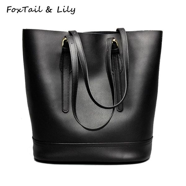 foxtail & lily popular fashion bucket bag women genuine leather tote handbags luxury large capacity casual shoulder bags female
foxtail & lily popular fashion bucket bag women genuine leather tote handbags luxury large capacity casual shoulder bags female