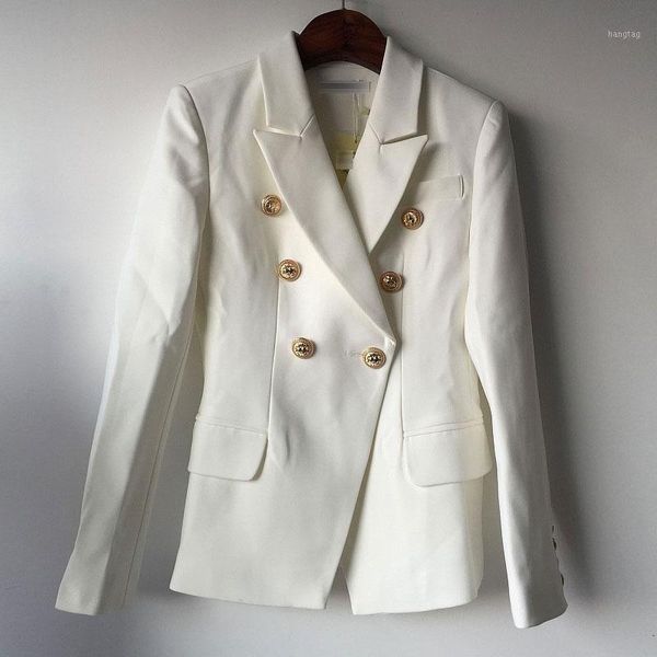 new fashion 2020 designer blazer jacket women's double breasted metal lion buttons blazer outer size s-xxxl1, White;black
new fashion 2020 designer blazer jacket women's double breasted metal lion buttons blazer outer size s-xxxl1, White;black