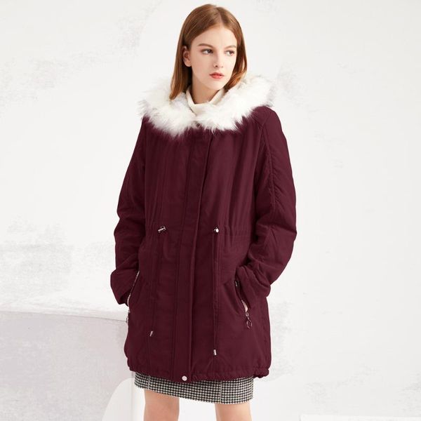 fur hooded jackets women winter 2021 thick warm parkas loose plus size casual women jacket streetwear basic coat outwear, Black
fur hooded jackets women winter 2021 thick warm parkas loose plus size casual women jacket streetwear basic coat outwear, Black