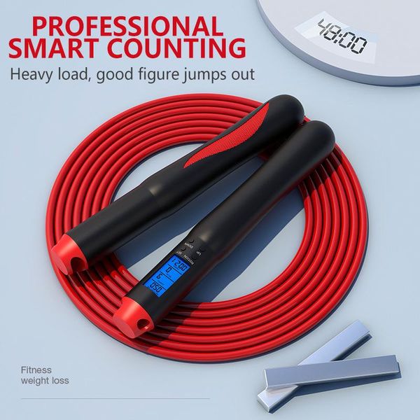 jump ropes smart rope with counter calories timing crossfit weighted skipping fitness exercise adjustable wire bearings anti-slip
jump ropes smart rope with counter calories timing crossfit weighted skipping fitness exercise adjustable wire bearings anti-slip