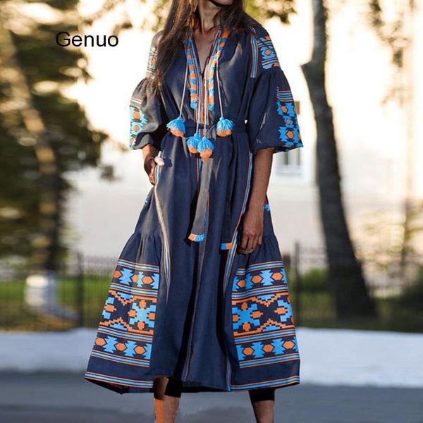 casual dresses women plus size retro printed lantern sleeve dress autumn o-neck party fashion loose belt vestidos, Black;gray
casual dresses women plus size retro printed lantern sleeve dress autumn o-neck party fashion loose belt vestidos, Black;gray