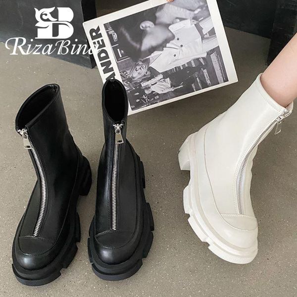 boots rizabina ankle woman real leather winter shoes thick bottom fashion warm short footwear size 34-42, Black
boots rizabina ankle woman real leather winter shoes thick bottom fashion warm short footwear size 34-42, Black