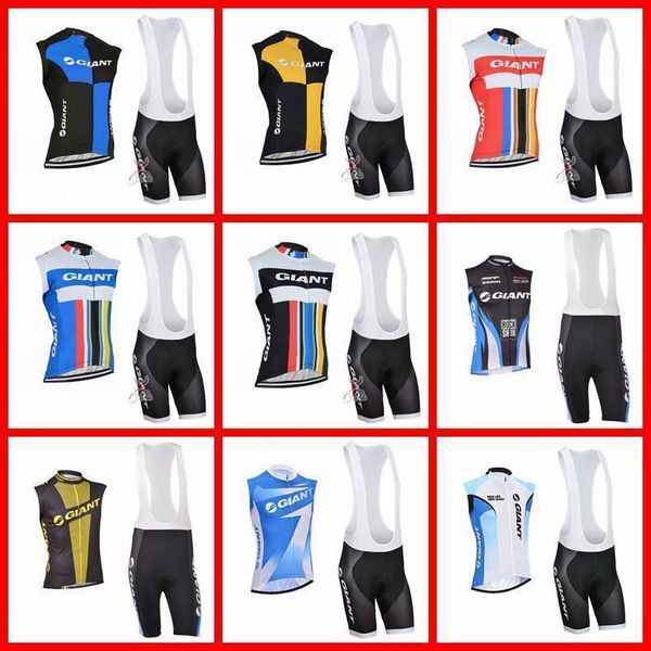 2020 giant team cycling sleeveless jersey vest bib shorts sets breathable racing bicycle cycling clothing 2020 n03029020, Gray
2020 giant team cycling sleeveless jersey vest bib shorts sets breathable racing bicycle cycling clothing 2020 n03029020, Gray