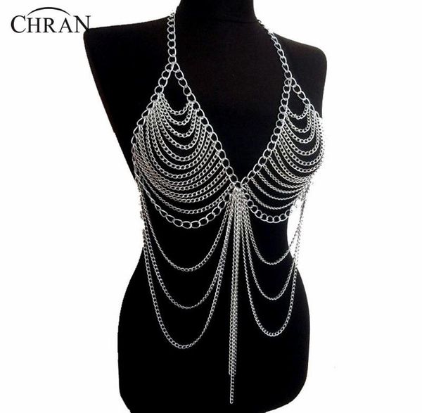 chains chran fashion beach chain necklaces alloy bra long & pendants for women statement body jewelry bc0395, Silver
chains chran fashion beach chain necklaces alloy bra long & pendants for women statement body jewelry bc0395, Silver