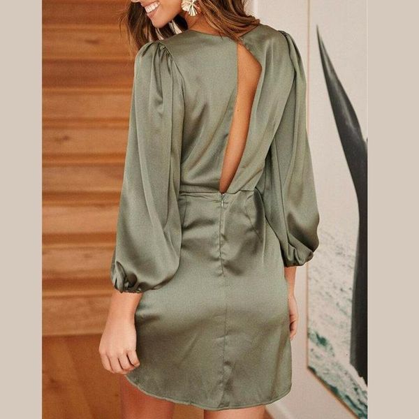 autumn womens elegant silk satin dress high street long sleeve formal party cocktail mini dress v-neck vogue tunic dresses, Black;gray
autumn womens elegant silk satin dress high street long sleeve formal party cocktail mini dress v-neck vogue tunic dresses, Black;gray