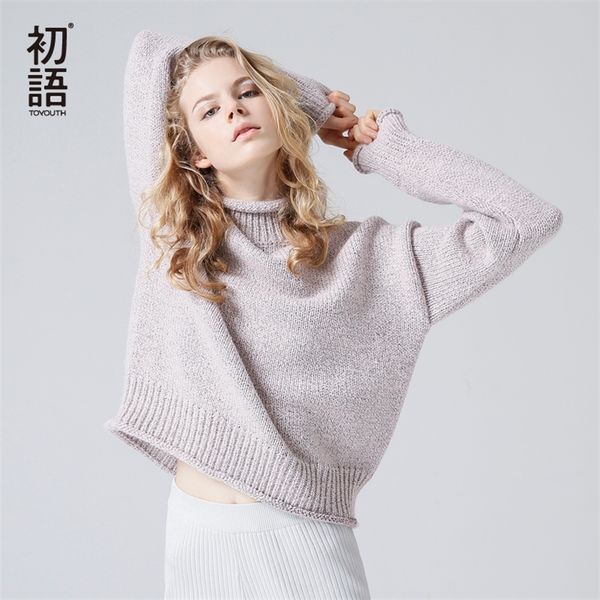 toyouth christmas sweater winter women jumper casual turtleneck solid color long sleeve knitted pullover sueter mujer new 201221, White;black
toyouth christmas sweater winter women jumper casual turtleneck solid color long sleeve knitted pullover sueter mujer new 201221, White;black