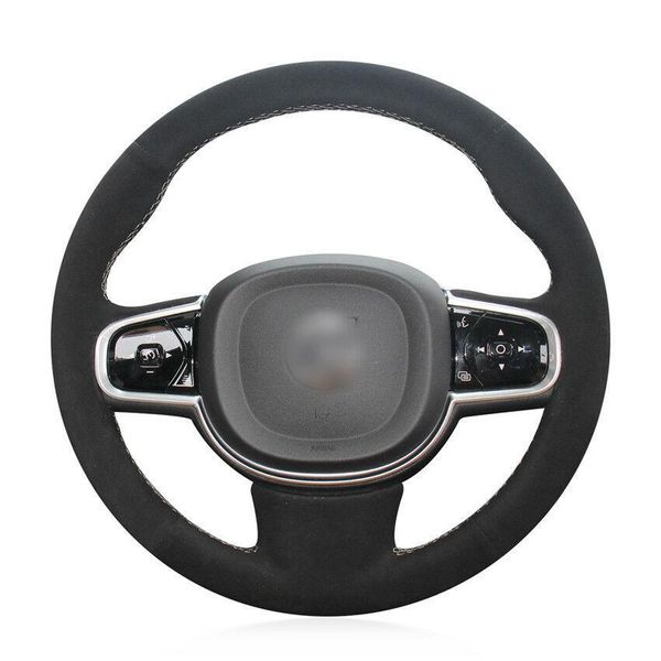 diy black artificial leather car steering wheel cover volvo xc90 2015 new pattern interior
diy black artificial leather car steering wheel cover volvo xc90 2015 new pattern interior