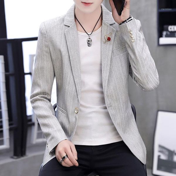 spring of 2020 men tide implicit striped suit handsome young cultivate one's morality leisure suit1, White;black
spring of 2020 men tide implicit striped suit handsome young cultivate one's morality leisure suit1, White;black