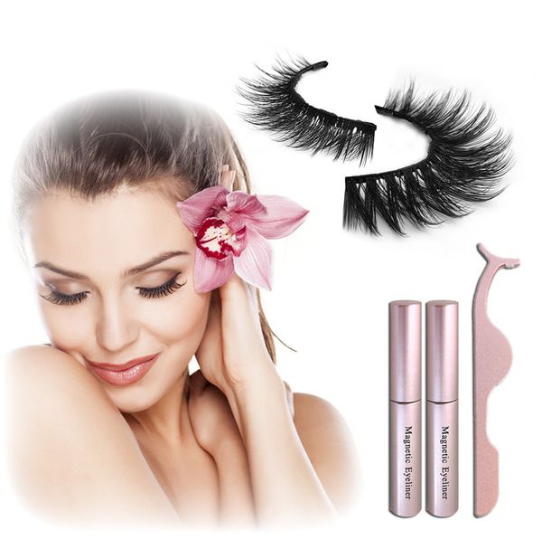 5pairs magnetic eyelashes 3d mink fake eyelash magnet eyeliner false eyelash waterproof liquid long lasting eyelash extension makeup
5pairs magnetic eyelashes 3d mink fake eyelash magnet eyeliner false eyelash waterproof liquid long lasting eyelash extension makeup