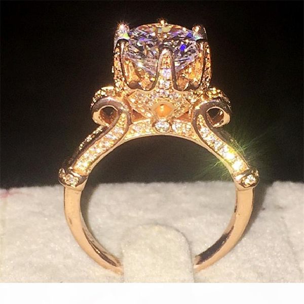 luxury silod 925 silver&rose gold ring jewelry flower crown design diamond level gemstone ring engagement wedding rings for women gift, Slivery;golden
luxury silod 925 silver&rose gold ring jewelry flower crown design diamond level gemstone ring engagement wedding rings for women gift, Slivery;golden
