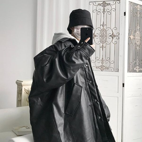 men's down & parkas winter leather padding cotton jacket for men 2021 fashion warm clothing oversized harajuku padded windproof waterpr, Black
men's down & parkas winter leather padding cotton jacket for men 2021 fashion warm clothing oversized harajuku padded windproof waterpr, Black