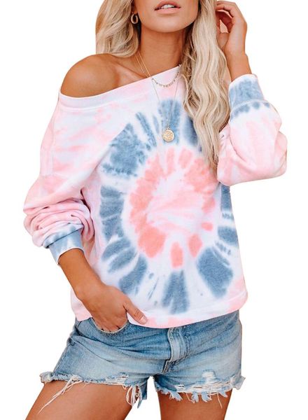 women's blouses & shirts women tie dye printting shirt casual long regular sleeve round neck loose pullover polyester streetwear blous, White
women's blouses & shirts women tie dye printting shirt casual long regular sleeve round neck loose pullover polyester streetwear blous, White