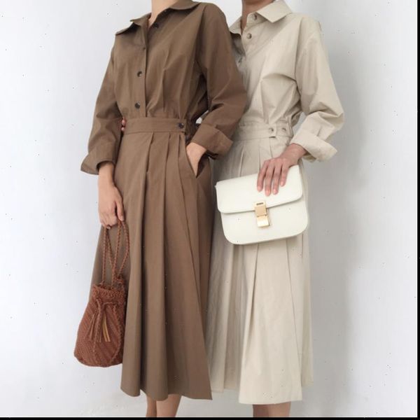 women spring turn down collar long shirt dress long sleeve elastic waist bandage dresses elegant ruffle a line vestidos, Black;gray
women spring turn down collar long shirt dress long sleeve elastic waist bandage dresses elegant ruffle a line vestidos, Black;gray