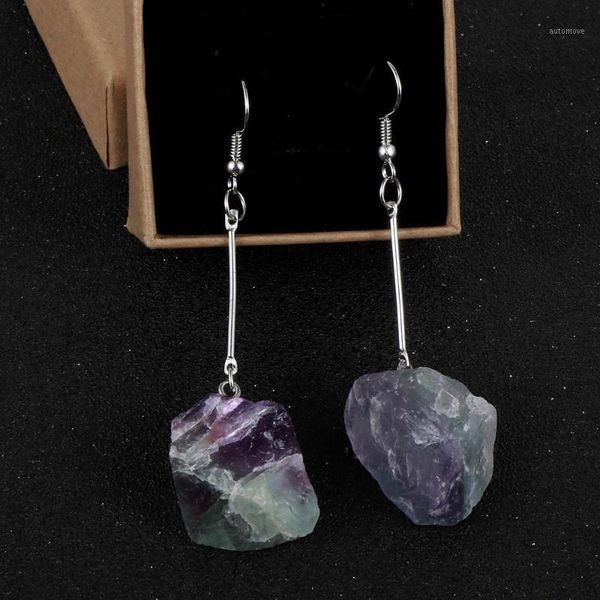 long tassel irregular fluorite drop earrings for women gift natural stone crystal pendant dangle earring bohemia jewelry1, Silver
long tassel irregular fluorite drop earrings for women gift natural stone crystal pendant dangle earring bohemia jewelry1, Silver