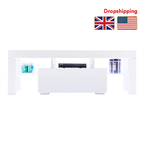 stock in us uk 130cm led tv cabinet tv stands with storage drawer white for living room dropshiping
stock in us uk 130cm led tv cabinet tv stands with storage drawer white for living room dropshiping