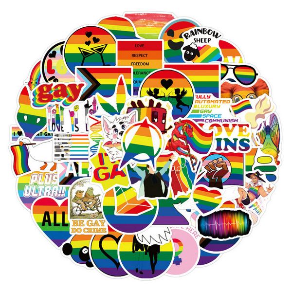 50pcs gay stickers decal stickers no repeat pvc vinyl graffiti for trolley case lapwater bottle bike guitar luggage phone computer skateboar
50pcs gay stickers decal stickers no repeat pvc vinyl graffiti for trolley case lapwater bottle bike guitar luggage phone computer skateboar