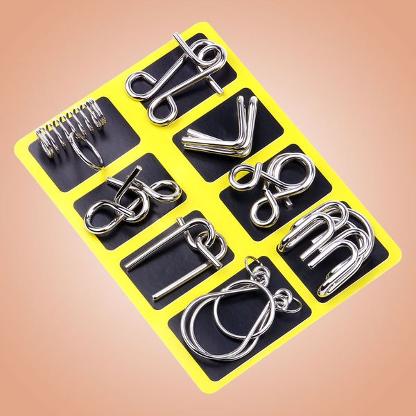 xmy educational chinese ring puzzle toy set metal unclasp burr puzzle gift english version luban lock
xmy educational chinese ring puzzle toy set metal unclasp burr puzzle gift english version luban lock
