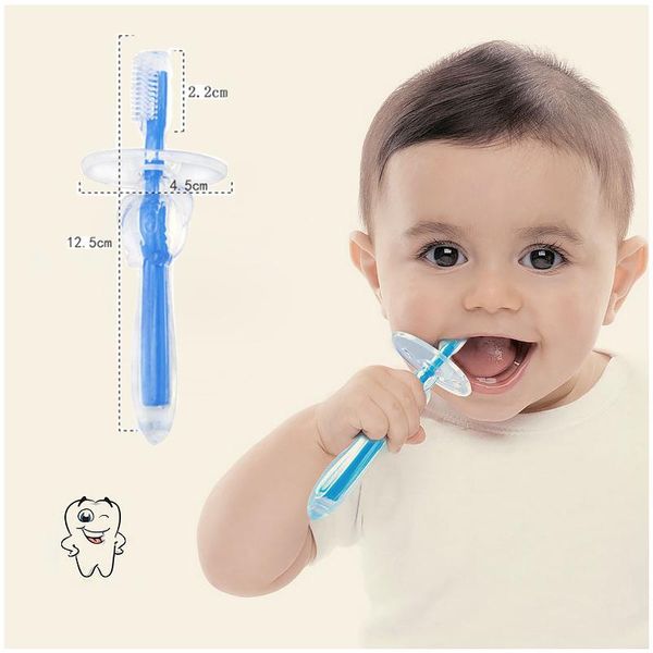 soothers & teethers 100pcs infant baby soft silicone chewable toothbrush rubber teeth massager brush for kid born training
soothers & teethers 100pcs infant baby soft silicone chewable toothbrush rubber teeth massager brush for kid born training