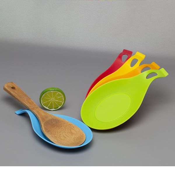 1pcs table decoration sile insulation heat resistant spoon rest kitchen tool spoon pad eat mat kitchen gadge bbyadx
1pcs table decoration sile insulation heat resistant spoon rest kitchen tool spoon pad eat mat kitchen gadge bbyadx