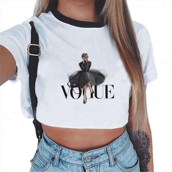 vogue o neck short sleeve t shirts womens casual grunge aesthetic tee summer female t shirt funny cute top, White
vogue o neck short sleeve t shirts womens casual grunge aesthetic tee summer female t shirt funny cute top, White