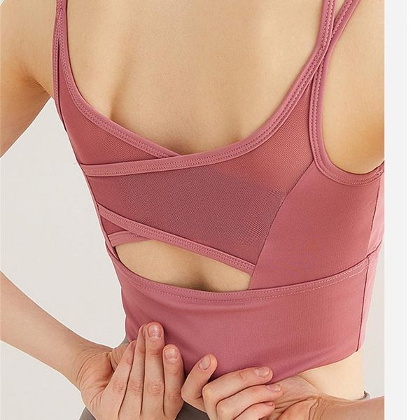 gym clothing mesh yoga crop sports wear for ladies high stretch running sport bra push up workout vest cloth s-2xl1, White;black
gym clothing mesh yoga crop sports wear for ladies high stretch running sport bra push up workout vest cloth s-2xl1, White;black