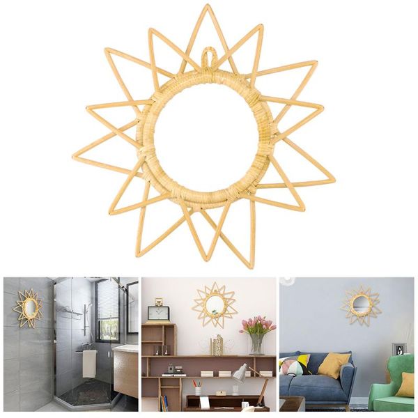 nordic natural vine wall decoration pendant rattan handmade mirror flower frame living room bedroom wall hanging ornament
nordic natural vine wall decoration pendant rattan handmade mirror flower frame living room bedroom wall hanging ornament