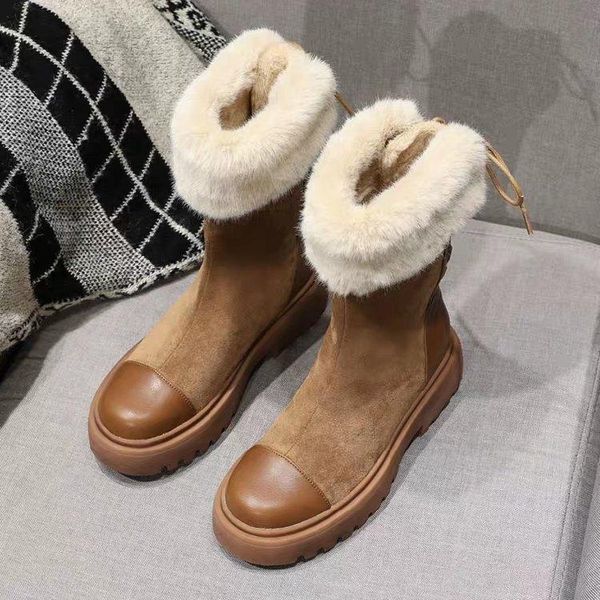 women boots winter snow boots female suede warm plush winter shoes cotton women booties casual lace up mid-calf botas mujer, Black
women boots winter snow boots female suede warm plush winter shoes cotton women booties casual lace up mid-calf botas mujer, Black