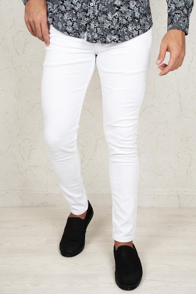 men's jeans deepsea white small pocket detail pipe trotting lycra pants 2012029, Blue
men's jeans deepsea white small pocket detail pipe trotting lycra pants 2012029, Blue