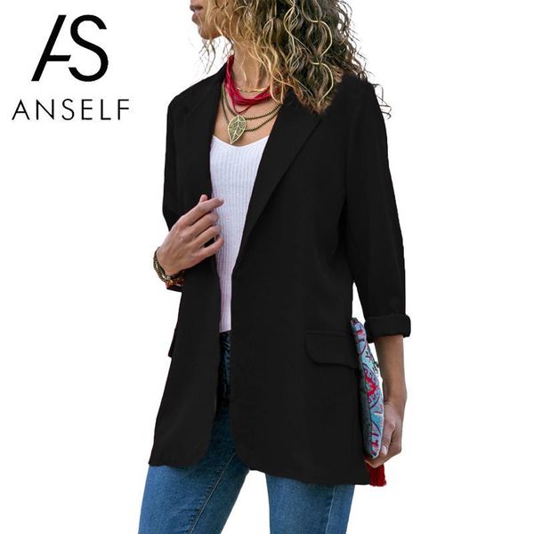 женщины blazer solid ошейник зубчатый отворот open front с длинным рукавом куртки офиса повседневный деловой костюм новая весна осень тонкий, White;black
женщины blazer solid ошейник зубчатый отворот open front с длинным рукавом куртки офиса повседневный деловой костюм новая весна осень тонкий, White;black
