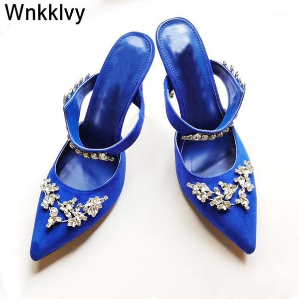 summer thin high heel shoes slippers women suede pointed toe crystal flower decor pumps party dress sandals stilettos 20201, Black
summer thin high heel shoes slippers women suede pointed toe crystal flower decor pumps party dress sandals stilettos 20201, Black