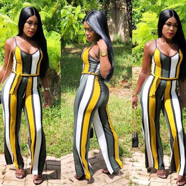 bodysuit tracksuit rompers womens jumpsuit sleeveless skinny striped print sashes hollow out overalls combinaison femme1, Black;white
bodysuit tracksuit rompers womens jumpsuit sleeveless skinny striped print sashes hollow out overalls combinaison femme1, Black;white