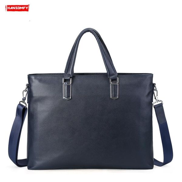 genuine leather business large capacity men briefcase commuter male shoulder bag 14 inch laphandbag messenger blue black bag
genuine leather business large capacity men briefcase commuter male shoulder bag 14 inch laphandbag messenger blue black bag