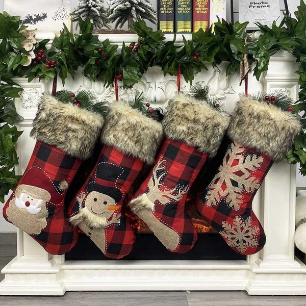 christmas decorations stocking xmas candy gift bag for home navidad socks tree #t2p1
christmas decorations stocking xmas candy gift bag for home navidad socks tree #t2p1