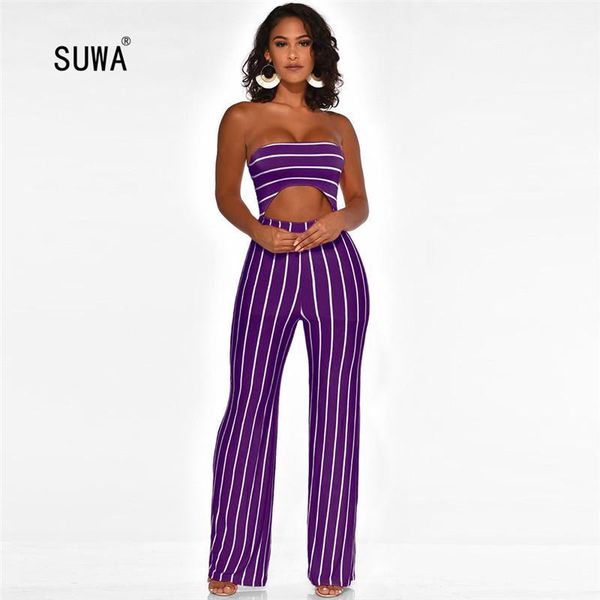 women's jumpsuits & rompers wholesale high street fashion summer women vertical print straight long jumpsuit hollow-out femme catsuit1, Black;white
women's jumpsuits & rompers wholesale high street fashion summer women vertical print straight long jumpsuit hollow-out femme catsuit1, Black;white