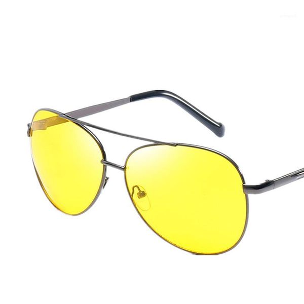 sunglasses night vision goggles for driving men metal frame yellow lens safe polarized glasses alloy sun glasses1, White;black
sunglasses night vision goggles for driving men metal frame yellow lens safe polarized glasses alloy sun glasses1, White;black
