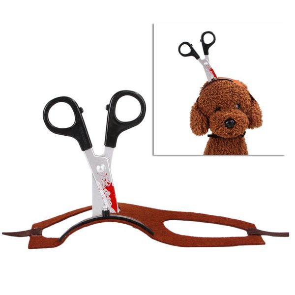 dog apparel artificial scissors headdress funny pet party hat cosplay props for puppy (size)
dog apparel artificial scissors headdress funny pet party hat cosplay props for puppy (size)